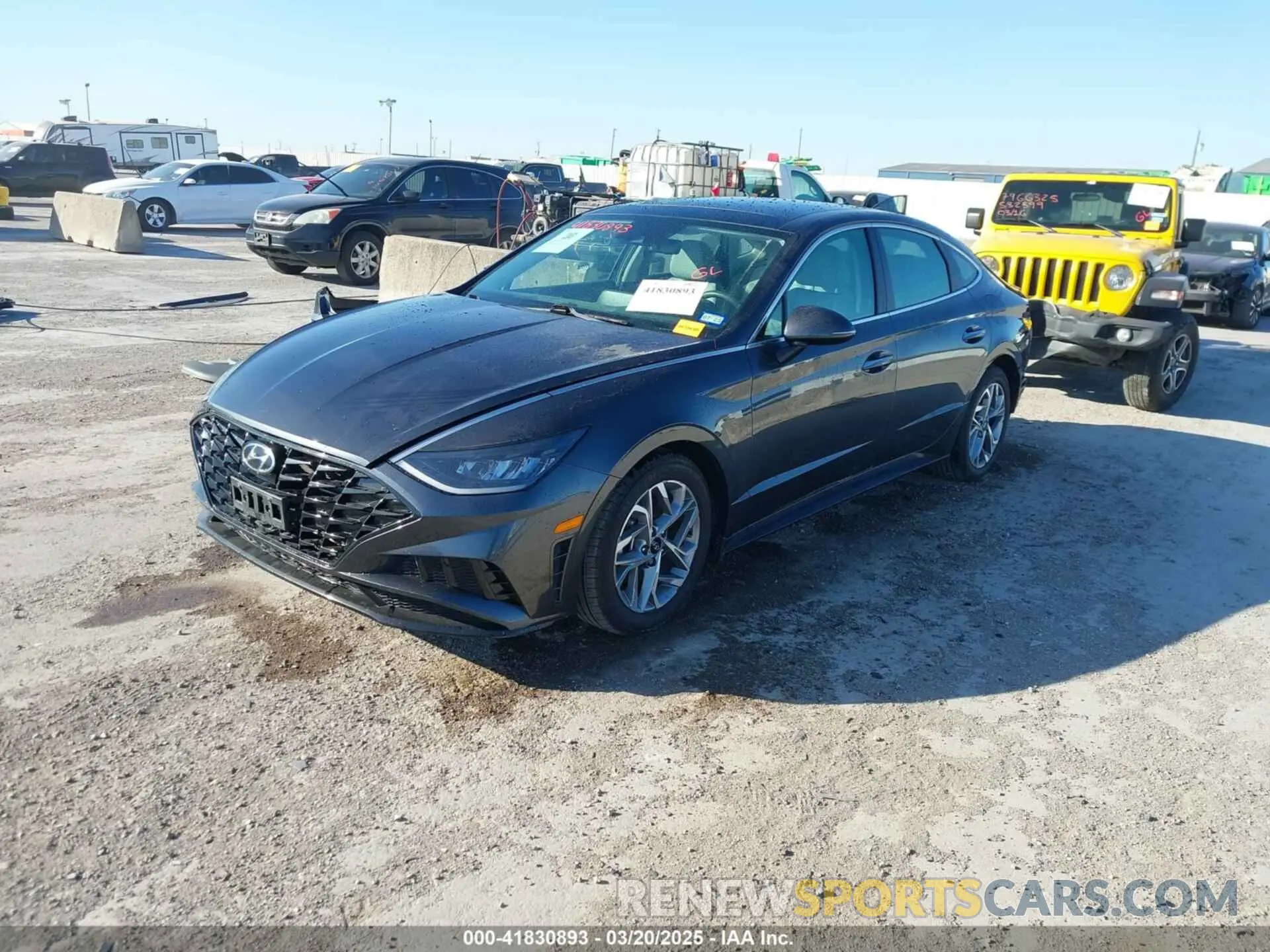 15 fotografías del automóvil dañado 5NPEF4JA9MH096982 HYUNDAI SONATA 2021