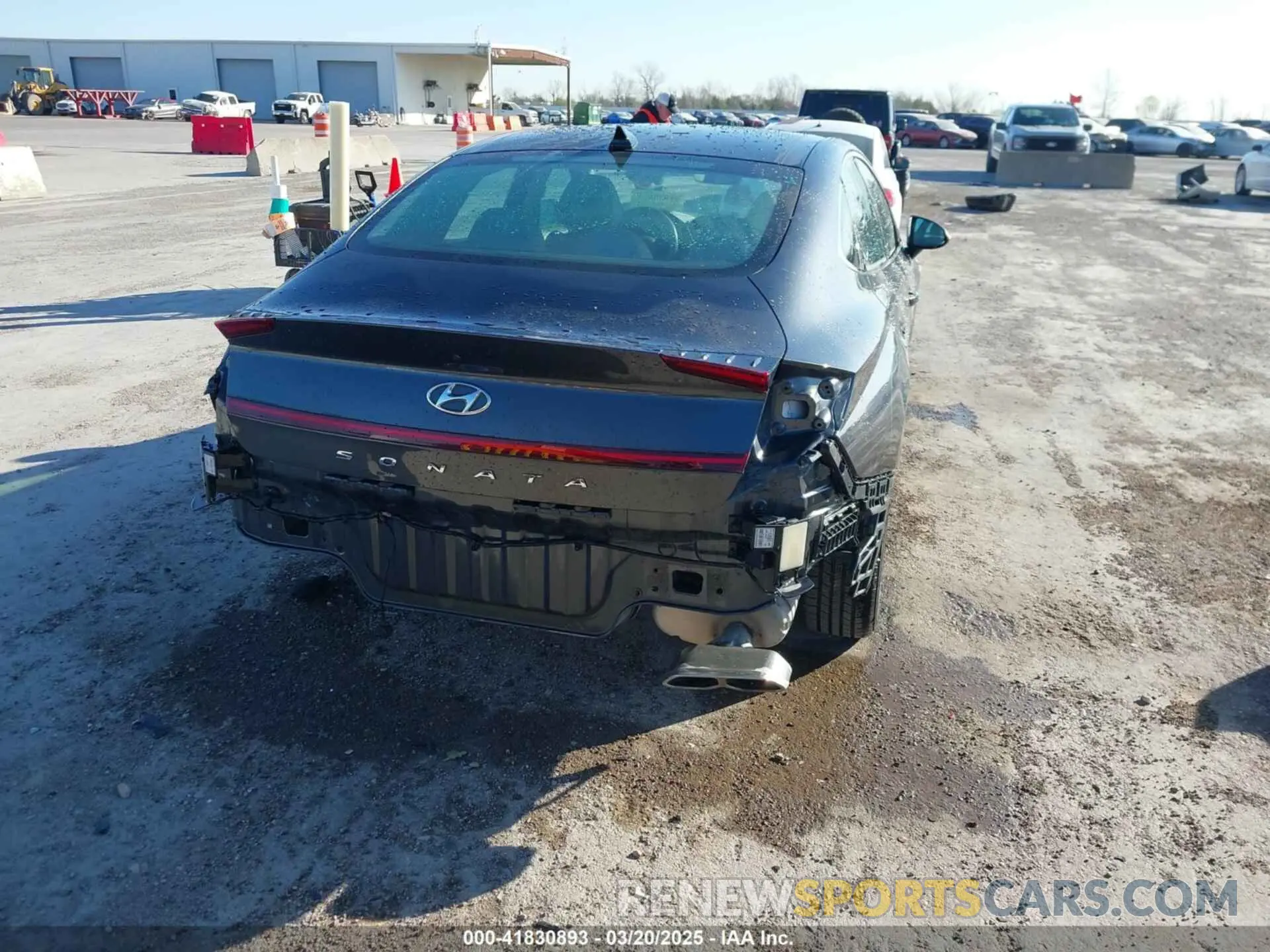 17 fotografías del automóvil dañado 5NPEF4JA9MH096982 HYUNDAI SONATA 2021