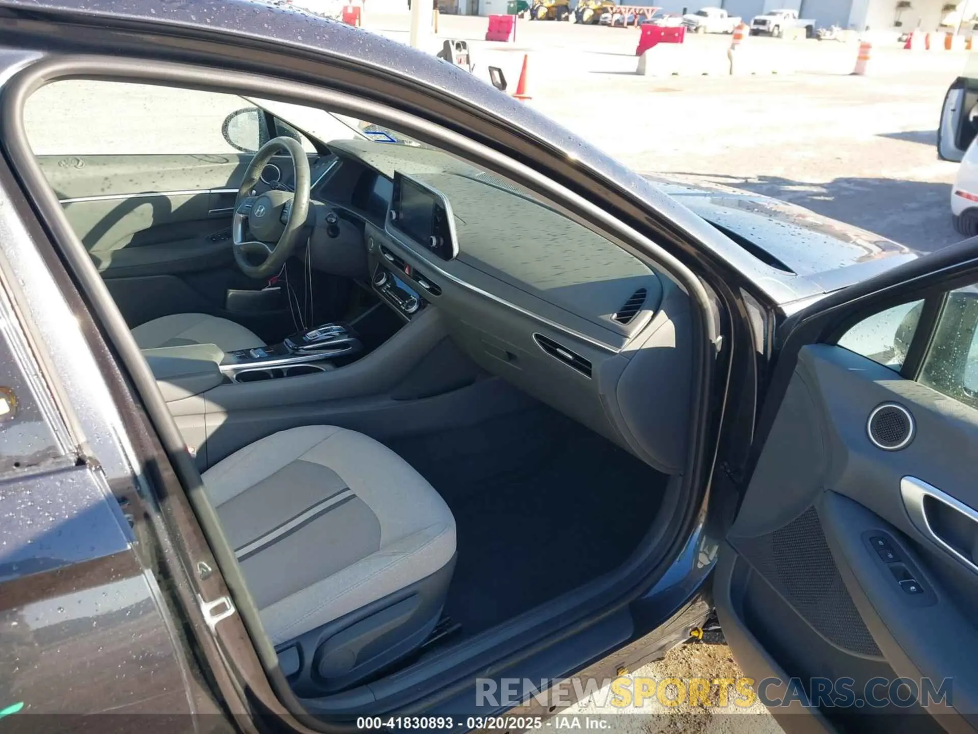 5 fotografías del automóvil dañado 5NPEF4JA9MH096982 HYUNDAI SONATA 2021