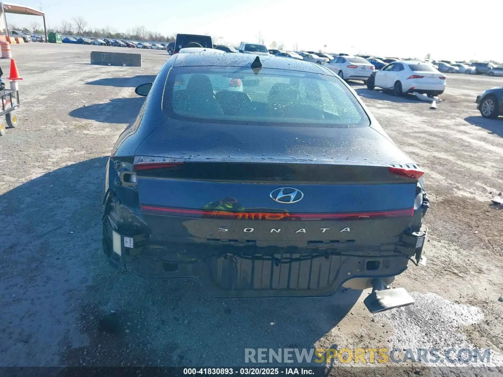 6 fotografías del automóvil dañado 5NPEF4JA9MH096982 HYUNDAI SONATA 2021