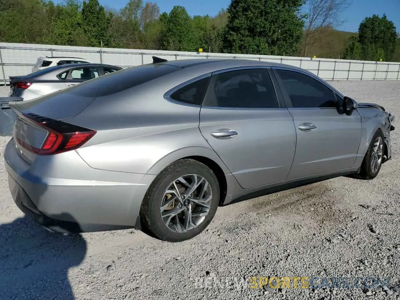 3 fotografías del automóvil dañado 5NPEF4JAXMH092245 HYUNDAI SONATA 2021
