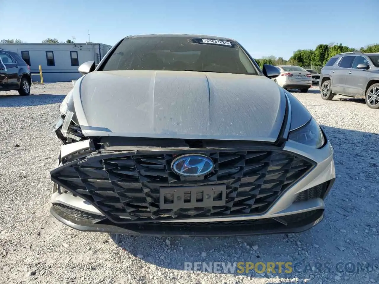 5 fotografías del automóvil dañado 5NPEF4JAXMH092245 HYUNDAI SONATA 2021