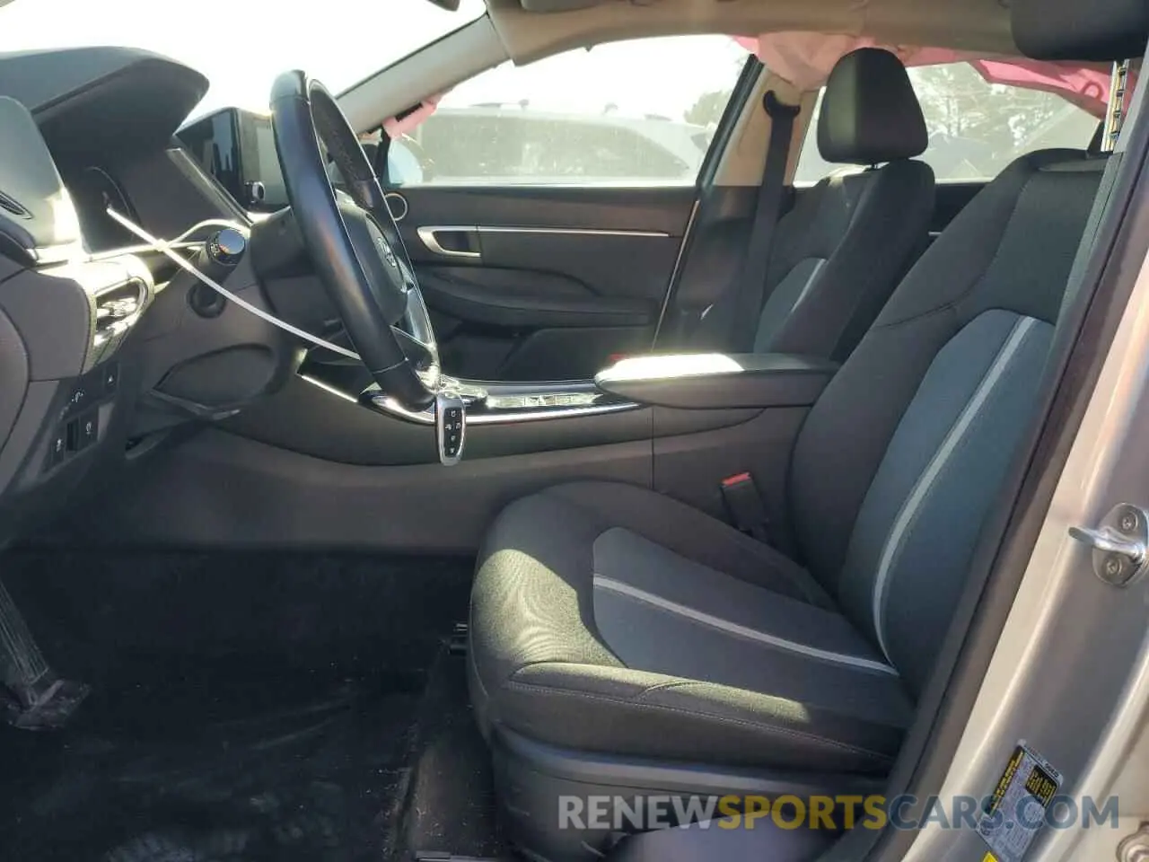 7 fotografías del automóvil dañado 5NPEF4JAXMH092245 HYUNDAI SONATA 2021