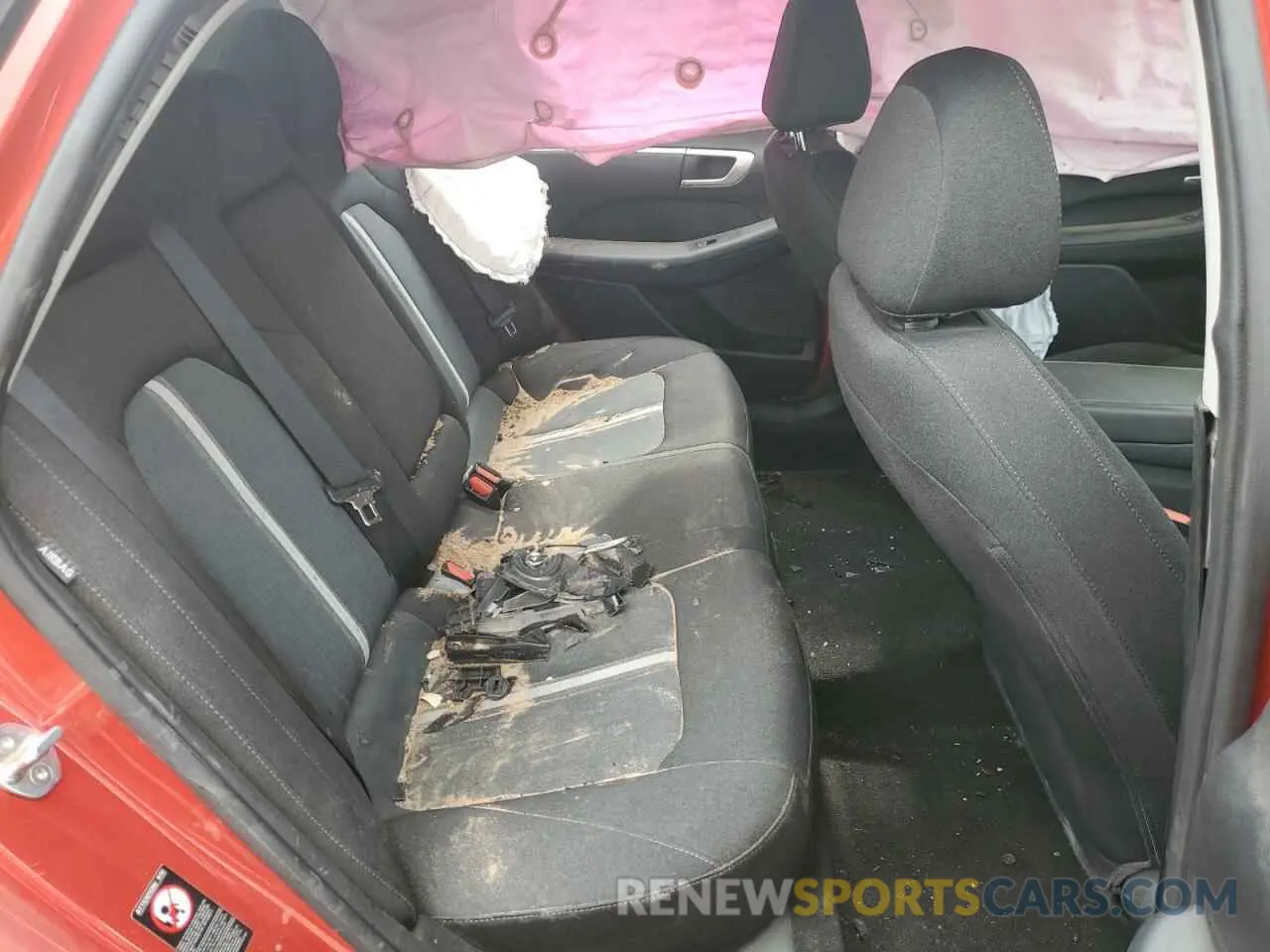 10 fotografías del automóvil dañado 5NPEF4JAXMH102370 HYUNDAI SONATA 2021