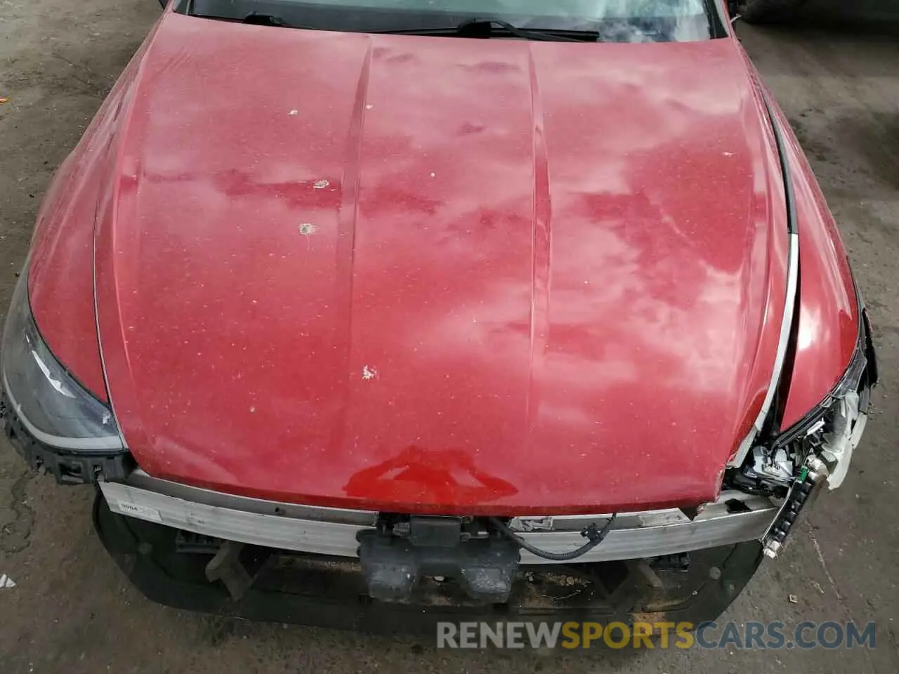 11 fotografías del automóvil dañado 5NPEF4JAXMH102370 HYUNDAI SONATA 2021