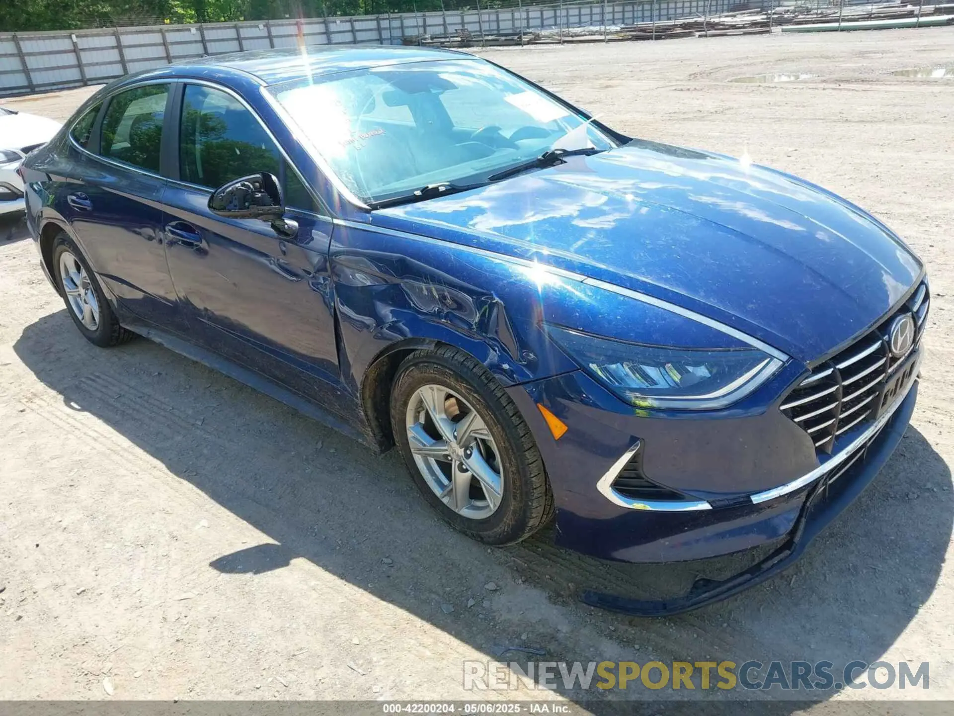 1 fotografías del automóvil dañado 5NPEG4JA0MH074995 HYUNDAI SONATA 2021