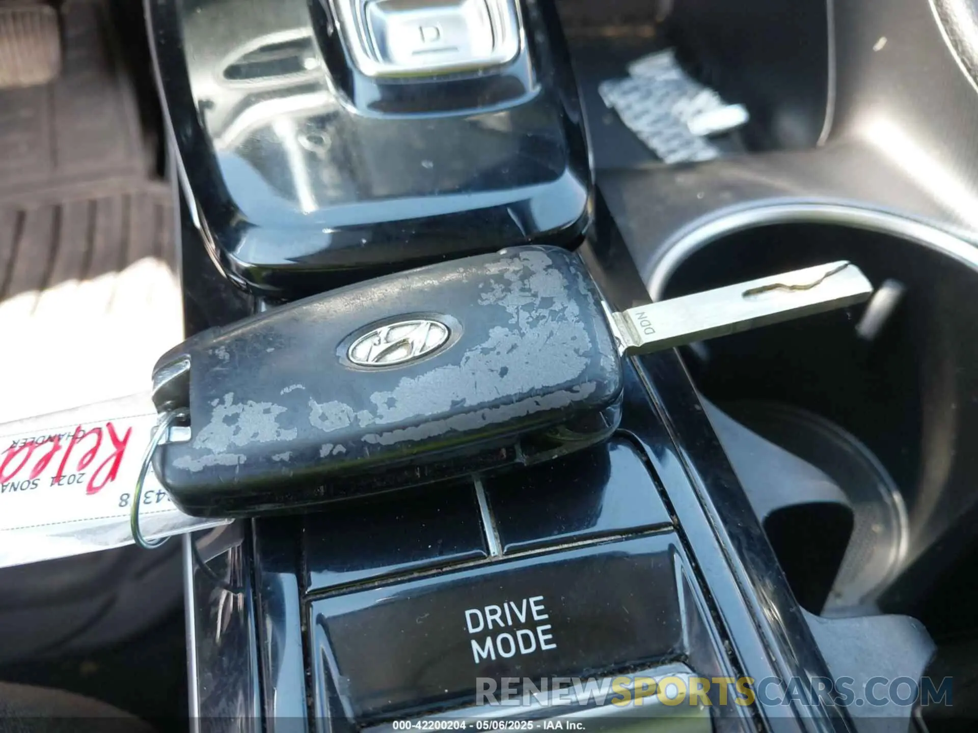 11 fotografías del automóvil dañado 5NPEG4JA0MH074995 HYUNDAI SONATA 2021