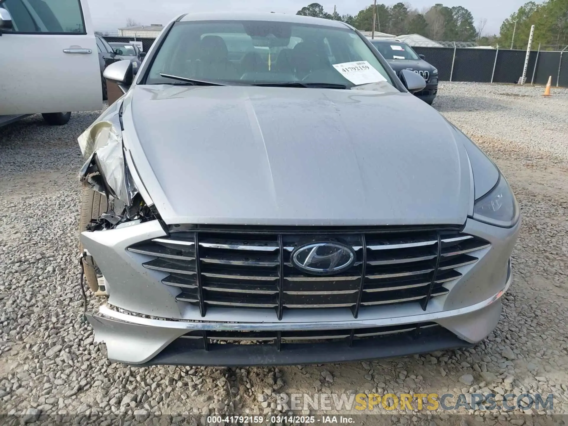 12 fotografías del automóvil dañado 5NPEG4JA0MH108871 HYUNDAI SONATA 2021