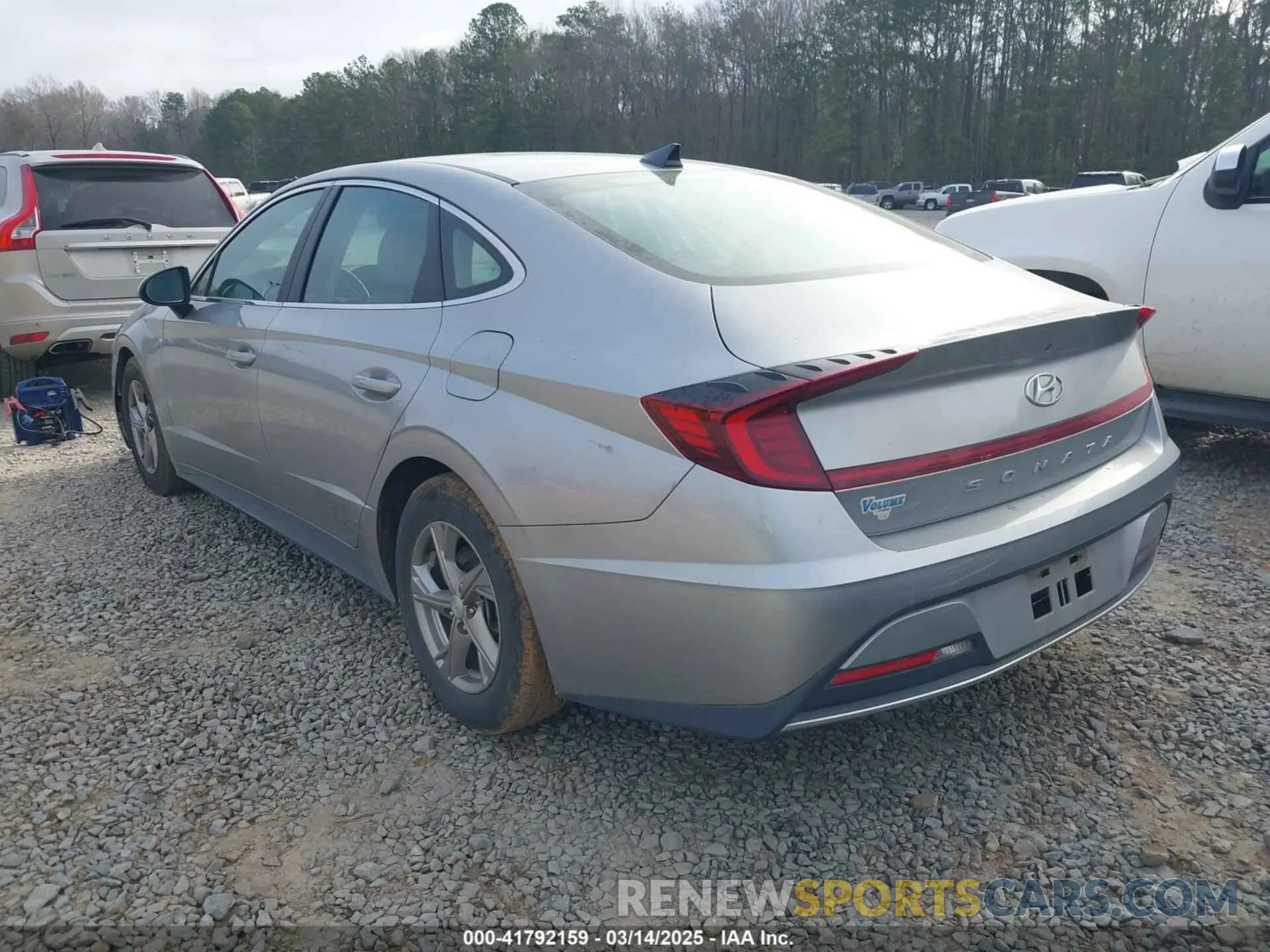 3 fotografías del automóvil dañado 5NPEG4JA0MH108871 HYUNDAI SONATA 2021