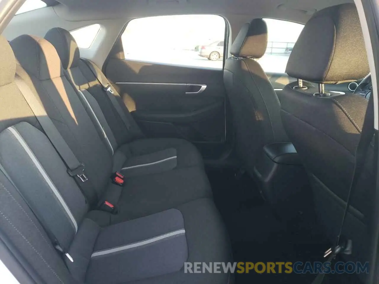 10 fotografías del automóvil dañado 5NPEG4JA0MH111642 HYUNDAI SONATA 2021