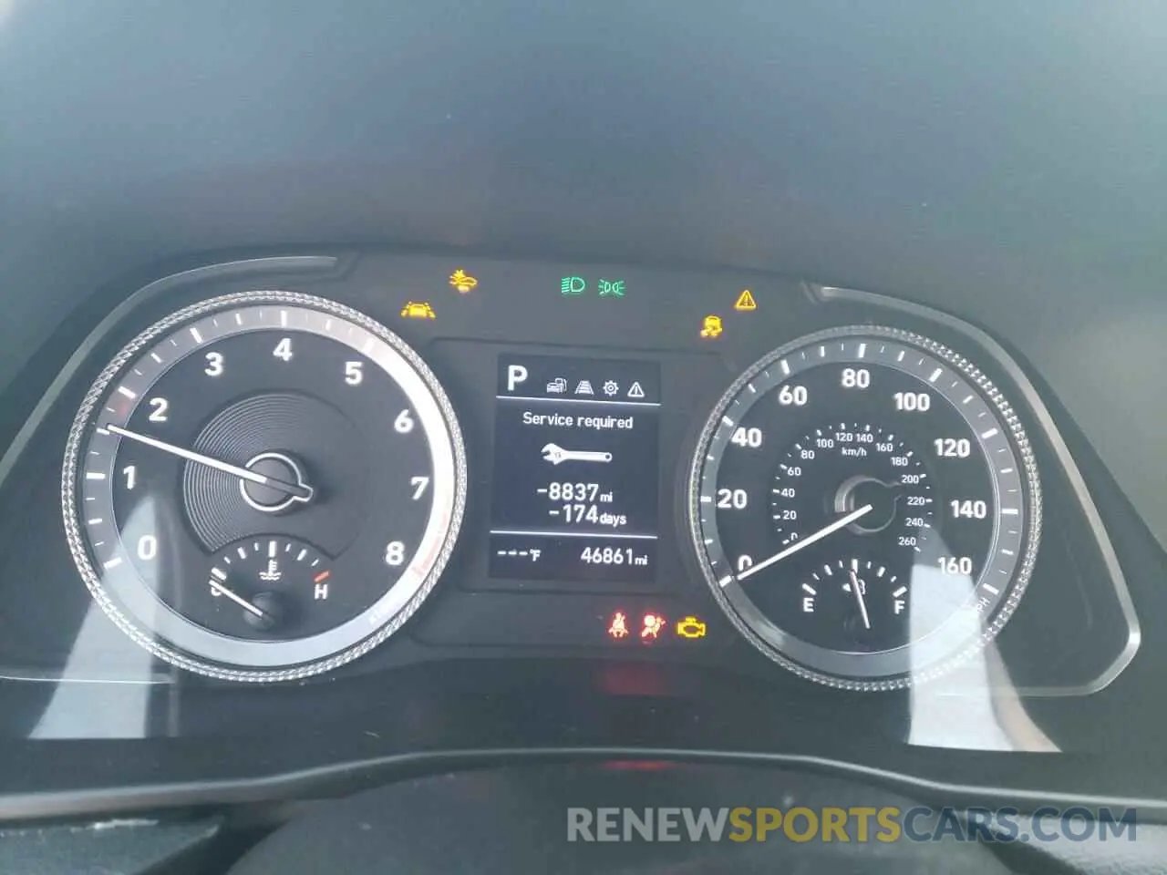 9 fotografías del automóvil dañado 5NPEG4JA0MH111642 HYUNDAI SONATA 2021