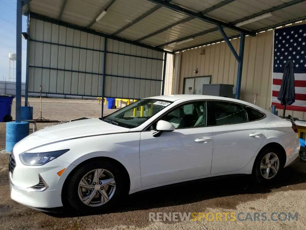 1 fotografías del automóvil dañado 5NPEG4JA0MH128134 HYUNDAI SONATA 2021