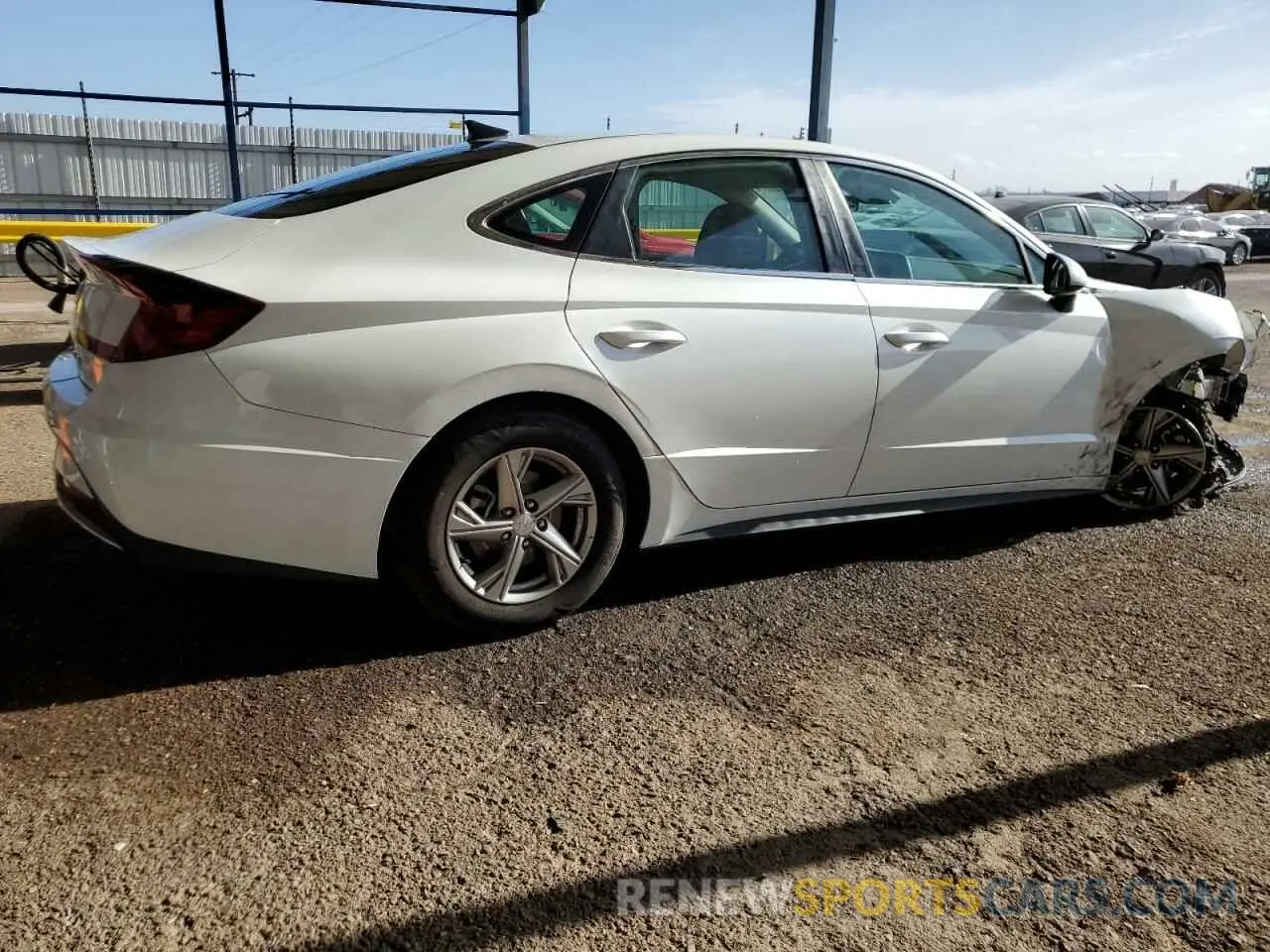 3 fotografías del automóvil dañado 5NPEG4JA0MH128134 HYUNDAI SONATA 2021
