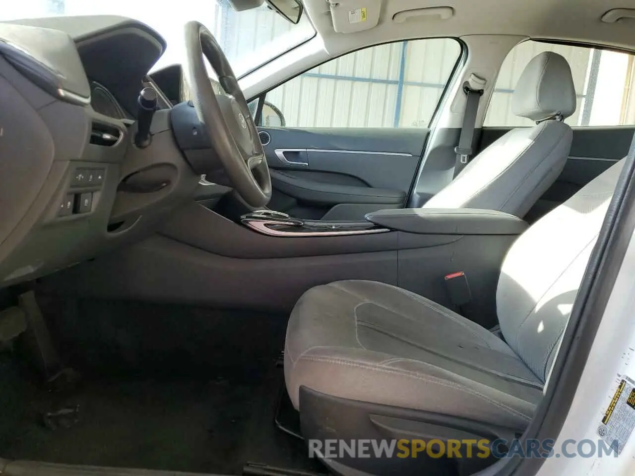 7 fotografías del automóvil dañado 5NPEG4JA0MH128134 HYUNDAI SONATA 2021