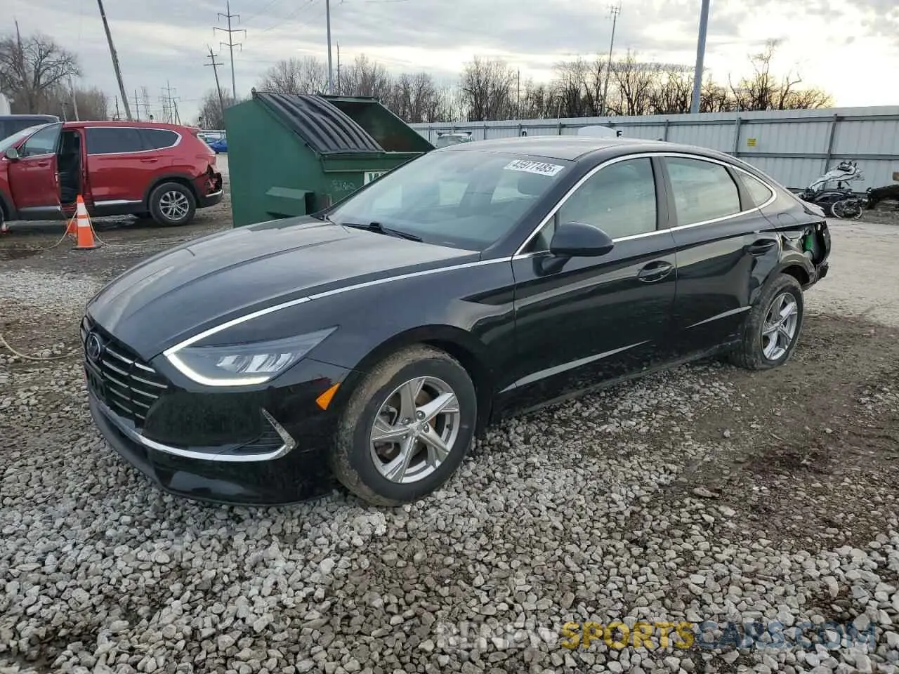 1 fotografías del automóvil dañado 5NPEG4JA1MH071586 HYUNDAI SONATA 2021
