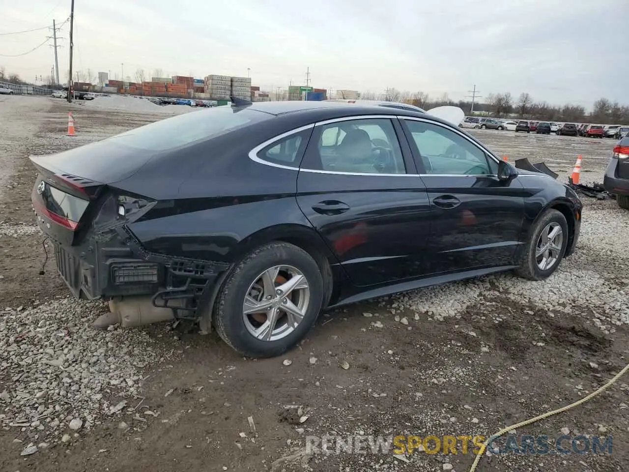 3 fotografías del automóvil dañado 5NPEG4JA1MH071586 HYUNDAI SONATA 2021