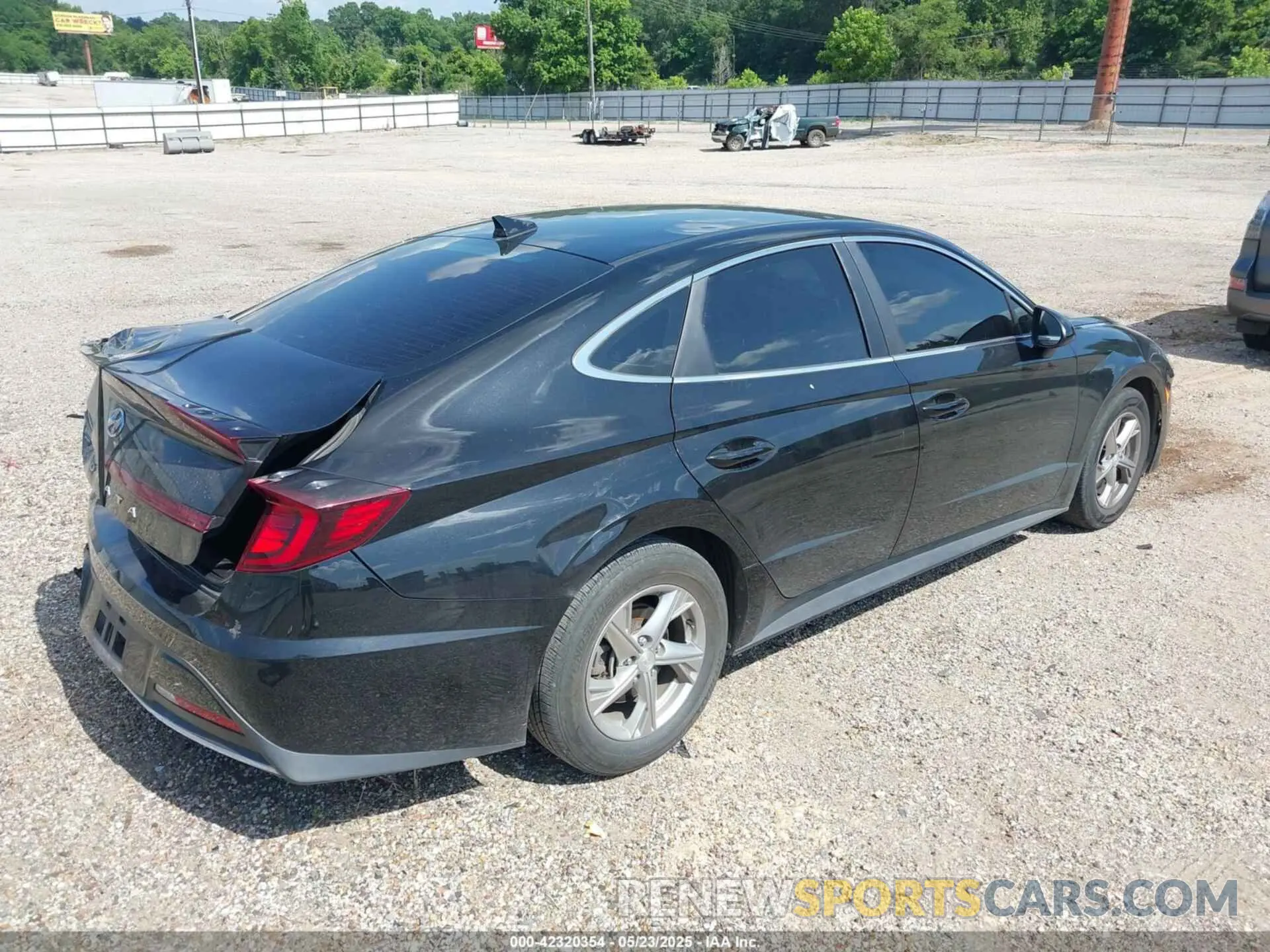 4 fotografías del automóvil dañado 5NPEG4JA1MH079669 HYUNDAI SONATA 2021