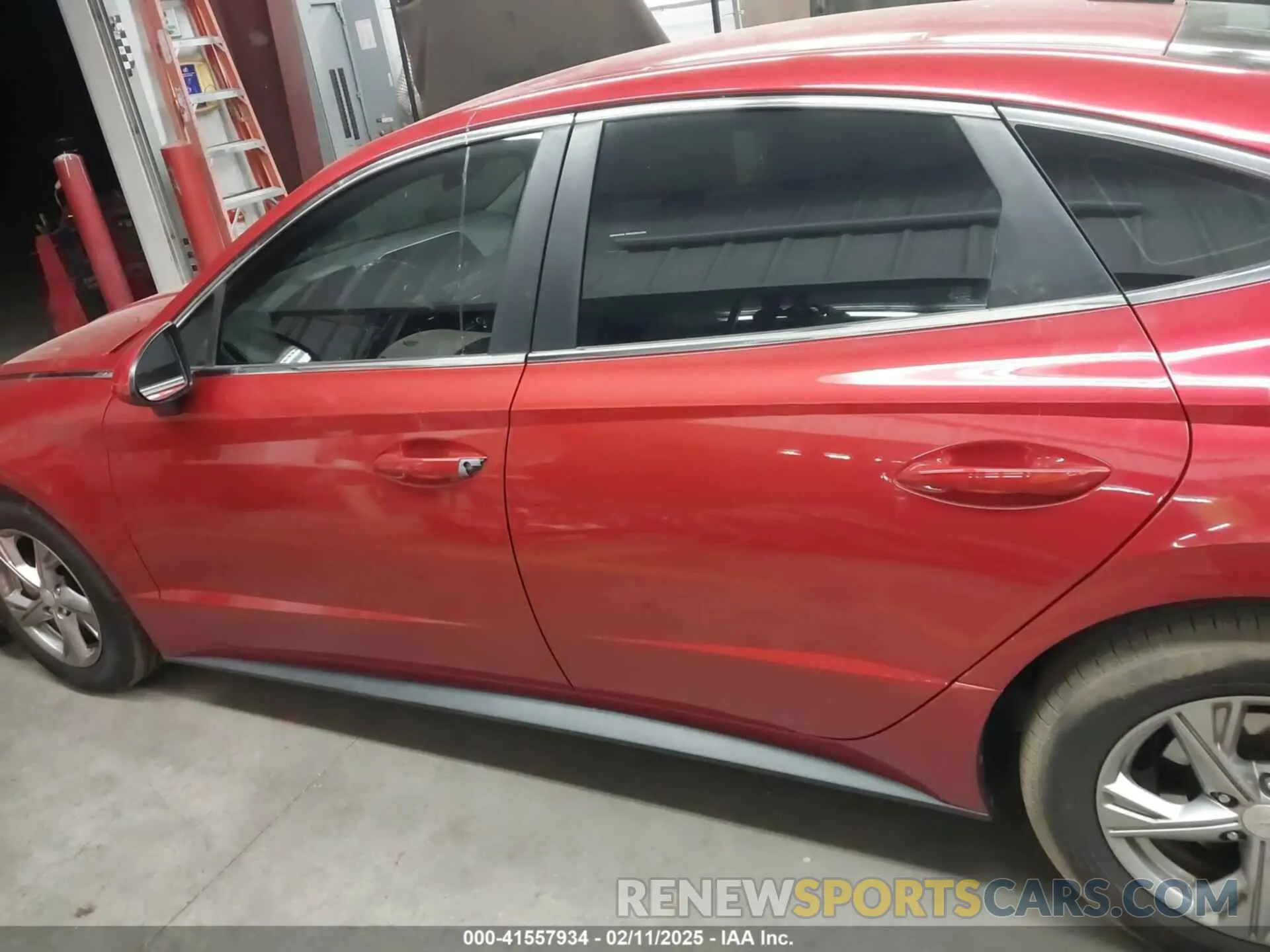 15 fotografías del automóvil dañado 5NPEG4JA1MH080644 HYUNDAI SONATA 2021