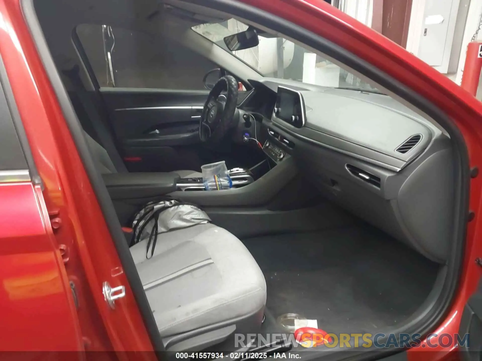 5 fotografías del automóvil dañado 5NPEG4JA1MH080644 HYUNDAI SONATA 2021
