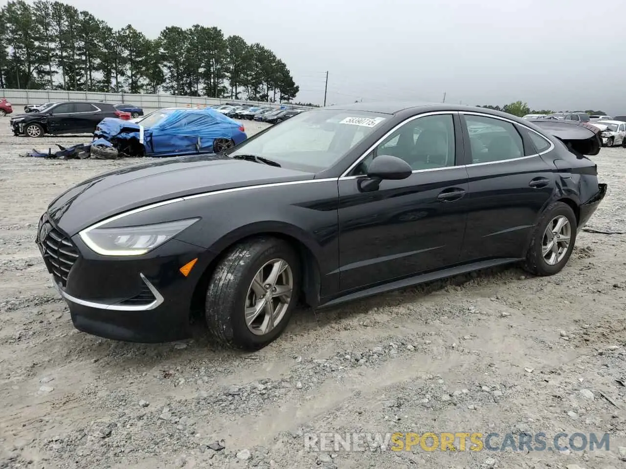 1 fotografías del automóvil dañado 5NPEG4JA1MH126103 HYUNDAI SONATA 2021