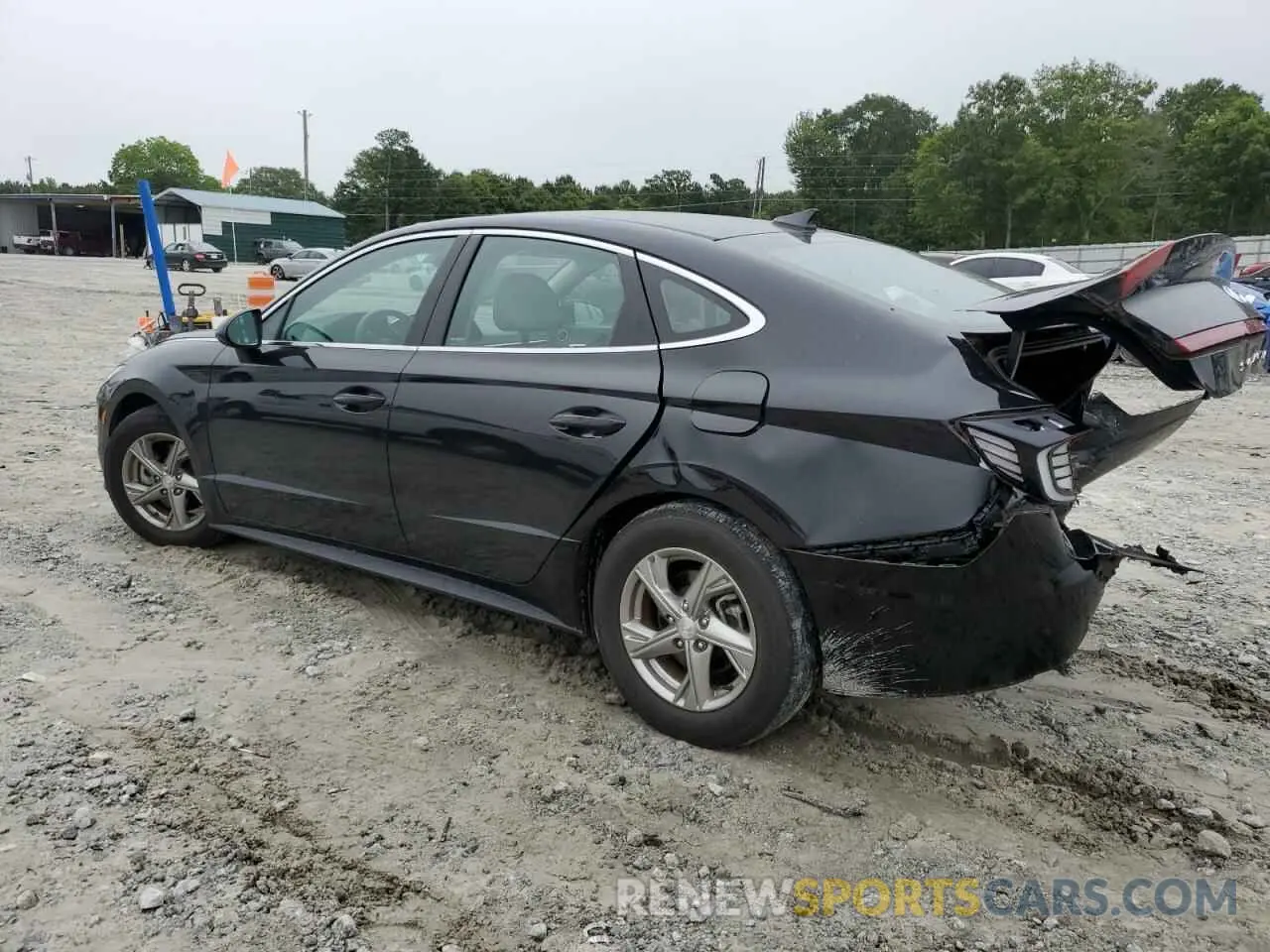 2 fotografías del automóvil dañado 5NPEG4JA1MH126103 HYUNDAI SONATA 2021