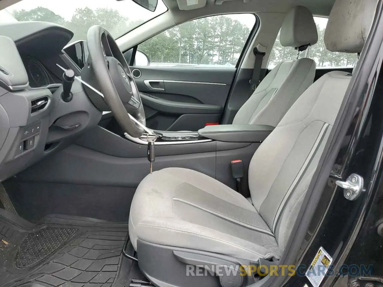 7 fotografías del automóvil dañado 5NPEG4JA1MH126103 HYUNDAI SONATA 2021