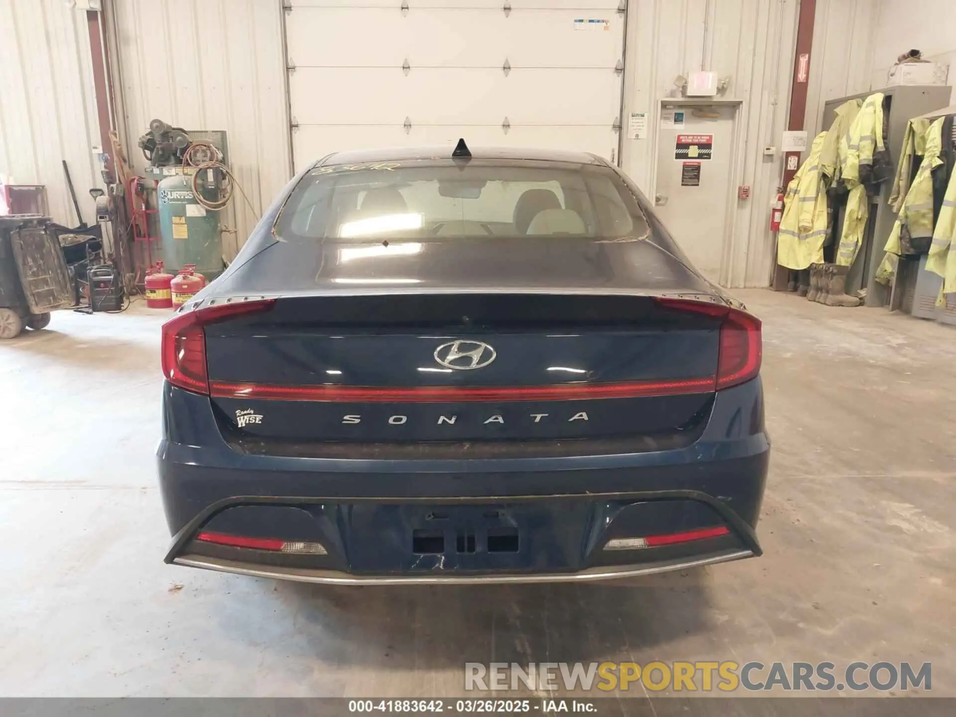 15 fotografías del automóvil dañado 5NPEG4JA2MH067966 HYUNDAI SONATA 2021