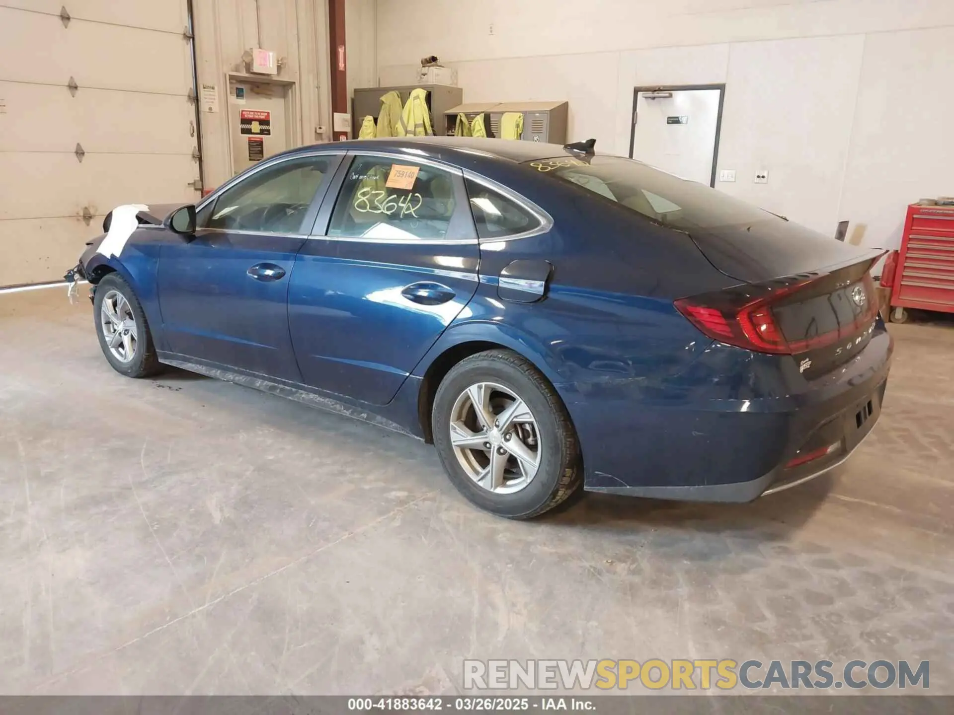 3 fotografías del automóvil dañado 5NPEG4JA2MH067966 HYUNDAI SONATA 2021