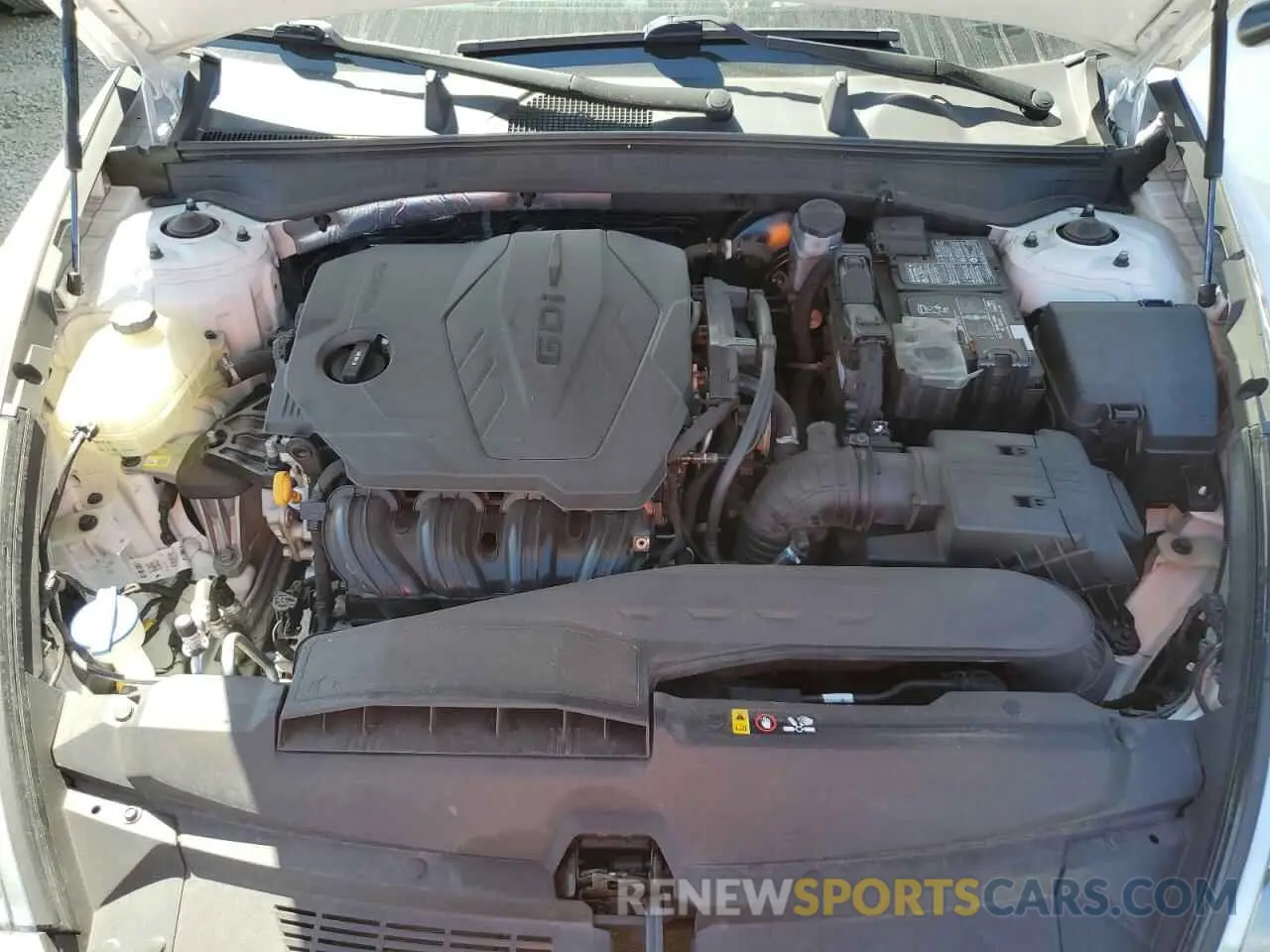 11 fotografías del automóvil dañado 5NPEG4JA2MH071323 HYUNDAI SONATA 2021
