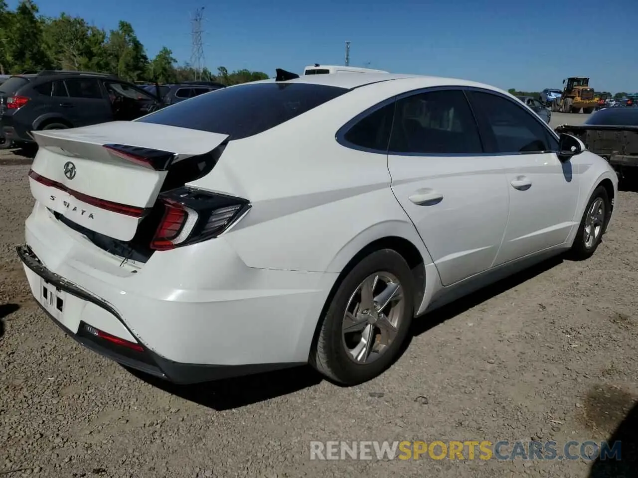 3 fotografías del automóvil dañado 5NPEG4JA2MH071323 HYUNDAI SONATA 2021