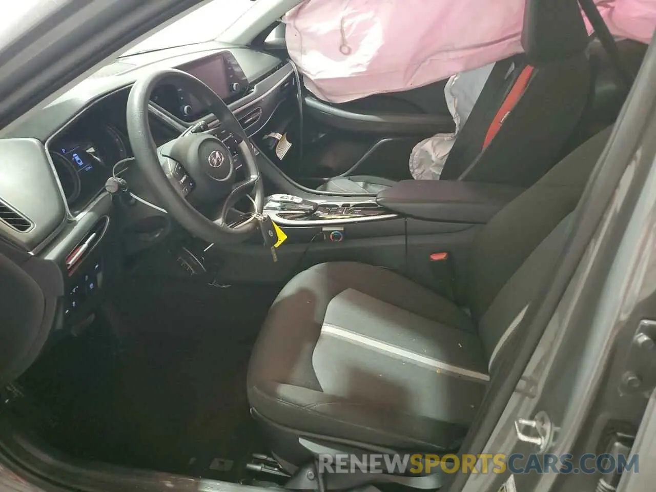 7 fotografías del automóvil dañado 5NPEG4JA2MH119130 HYUNDAI SONATA 2021