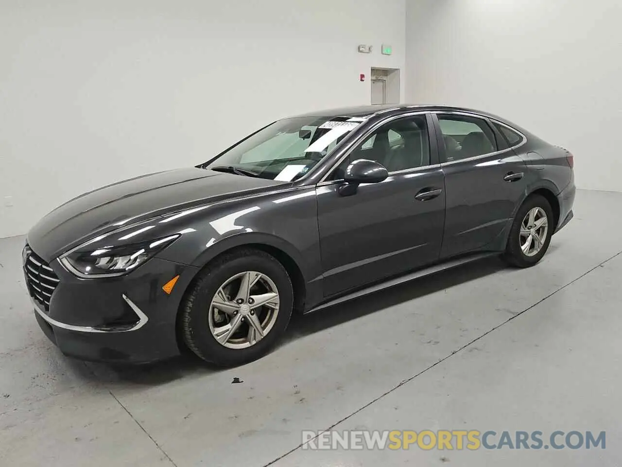 1 fotografías del automóvil dañado 5NPEG4JA2MH125381 HYUNDAI SONATA 2021