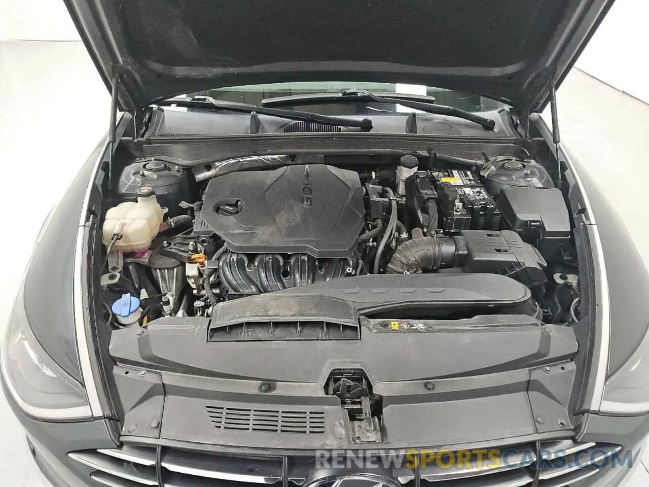 11 fotografías del automóvil dañado 5NPEG4JA2MH125381 HYUNDAI SONATA 2021