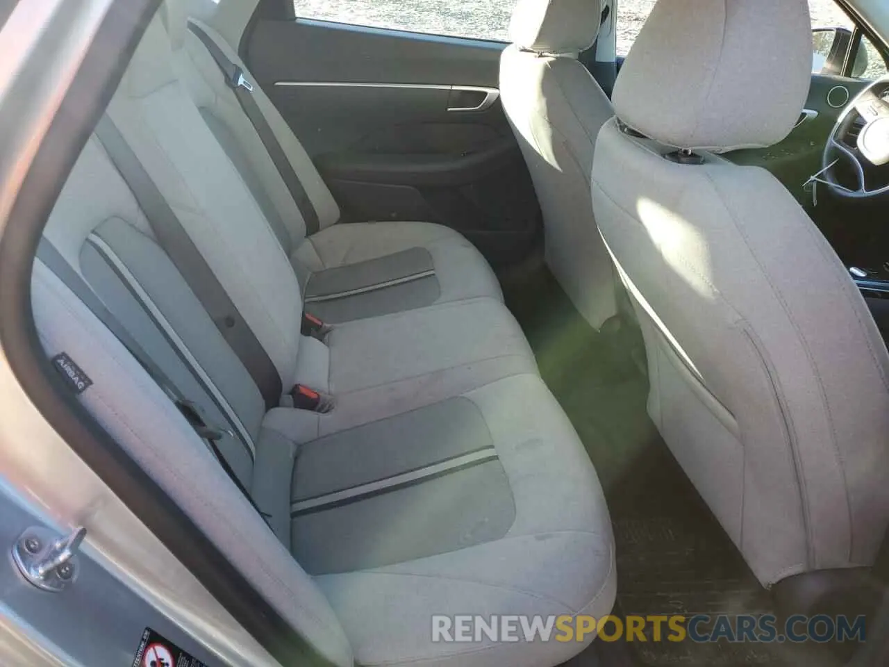 10 fotografías del automóvil dañado 5NPEG4JA3MH067314 HYUNDAI SONATA 2021