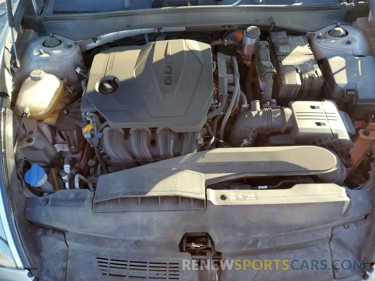 12 fotografías del automóvil dañado 5NPEG4JA3MH067314 HYUNDAI SONATA 2021