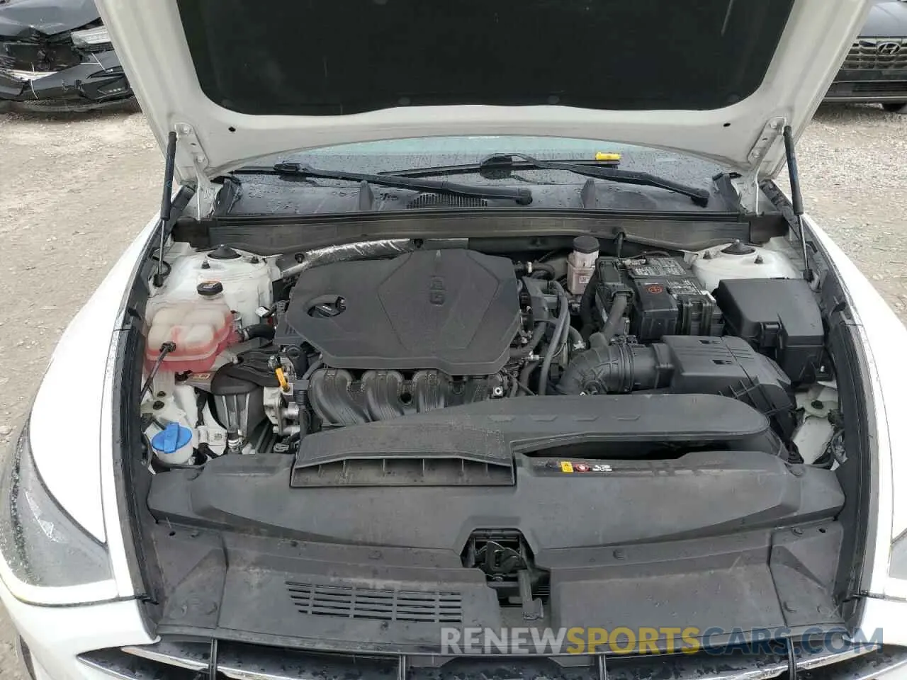 11 fotografías del automóvil dañado 5NPEG4JA3MH087840 HYUNDAI SONATA 2021