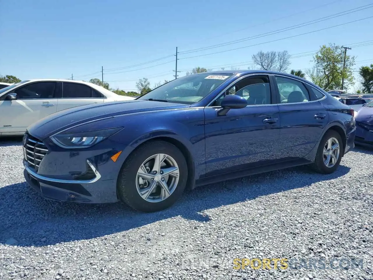1 fotografías del automóvil dañado 5NPEG4JA3MH090883 HYUNDAI SONATA 2021