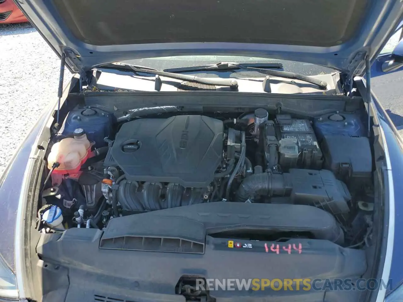 12 fotografías del automóvil dañado 5NPEG4JA3MH090883 HYUNDAI SONATA 2021