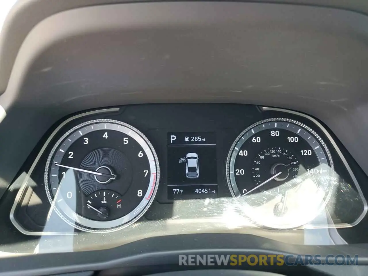 9 fotografías del automóvil dañado 5NPEG4JA3MH090883 HYUNDAI SONATA 2021