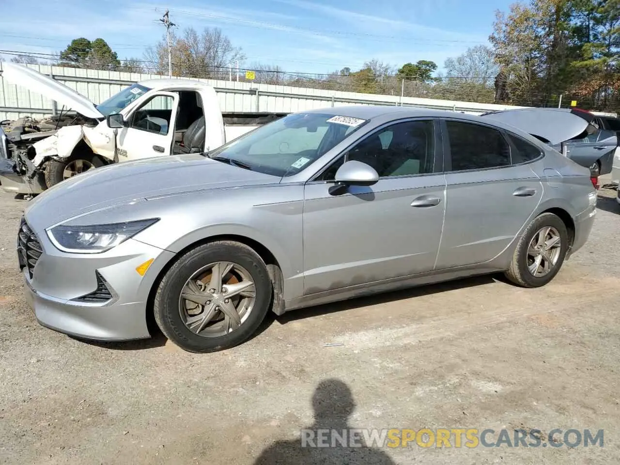1 fotografías del automóvil dañado 5NPEG4JA3MH114597 HYUNDAI SONATA 2021