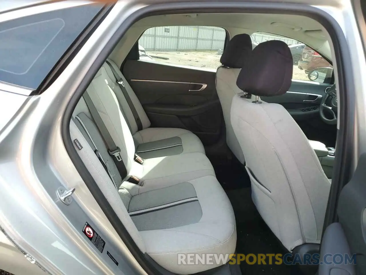 10 fotografías del automóvil dañado 5NPEG4JA3MH114597 HYUNDAI SONATA 2021