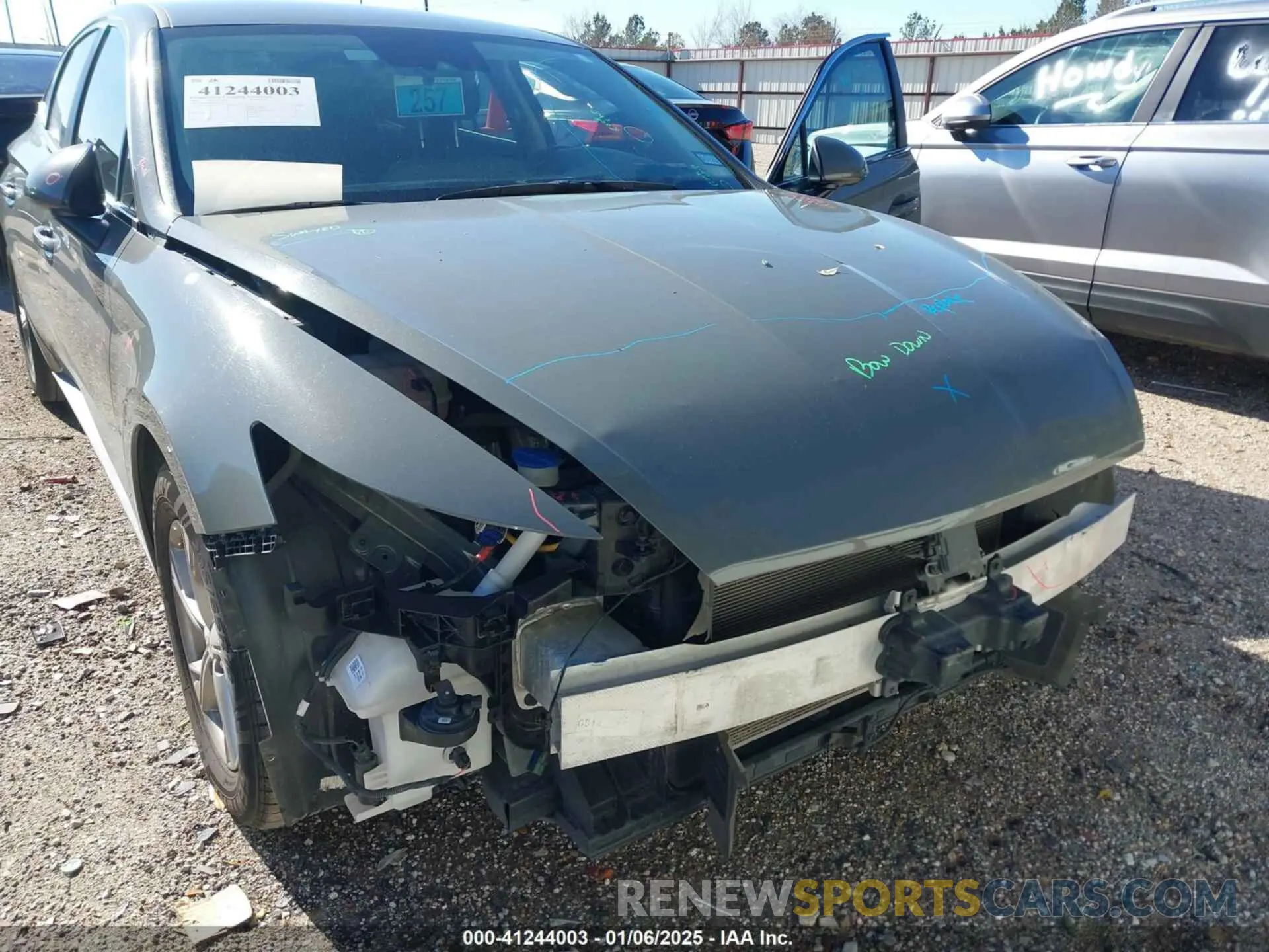 6 fotografías del automóvil dañado 5NPEG4JA3MH127110 HYUNDAI SONATA 2021
