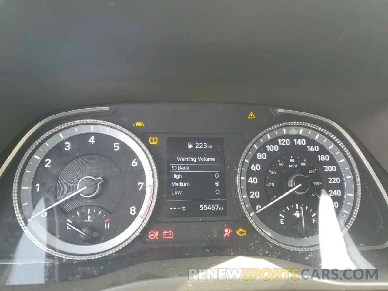 9 fotografías del automóvil dañado 5NPEG4JA3MH132422 HYUNDAI SONATA 2021