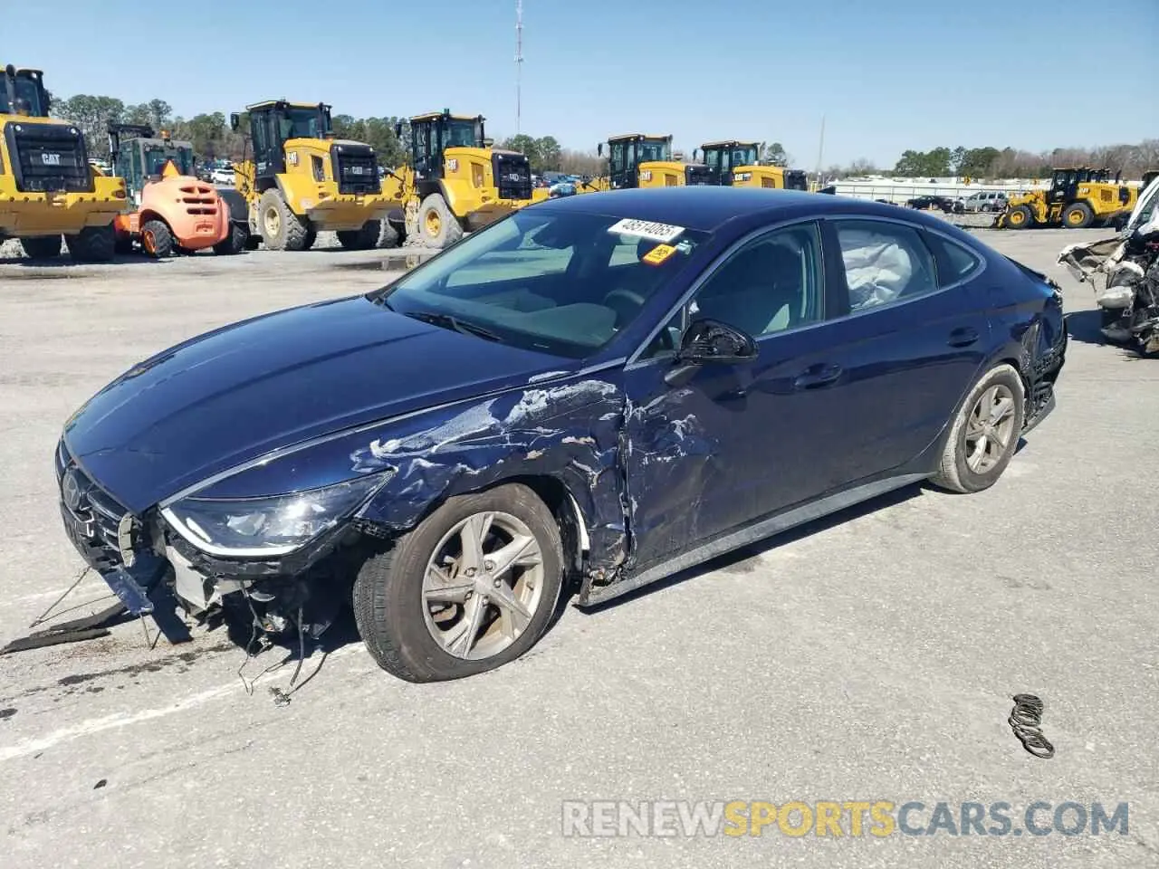 1 fotografías del automóvil dañado 5NPEG4JA4MH065989 HYUNDAI SONATA 2021