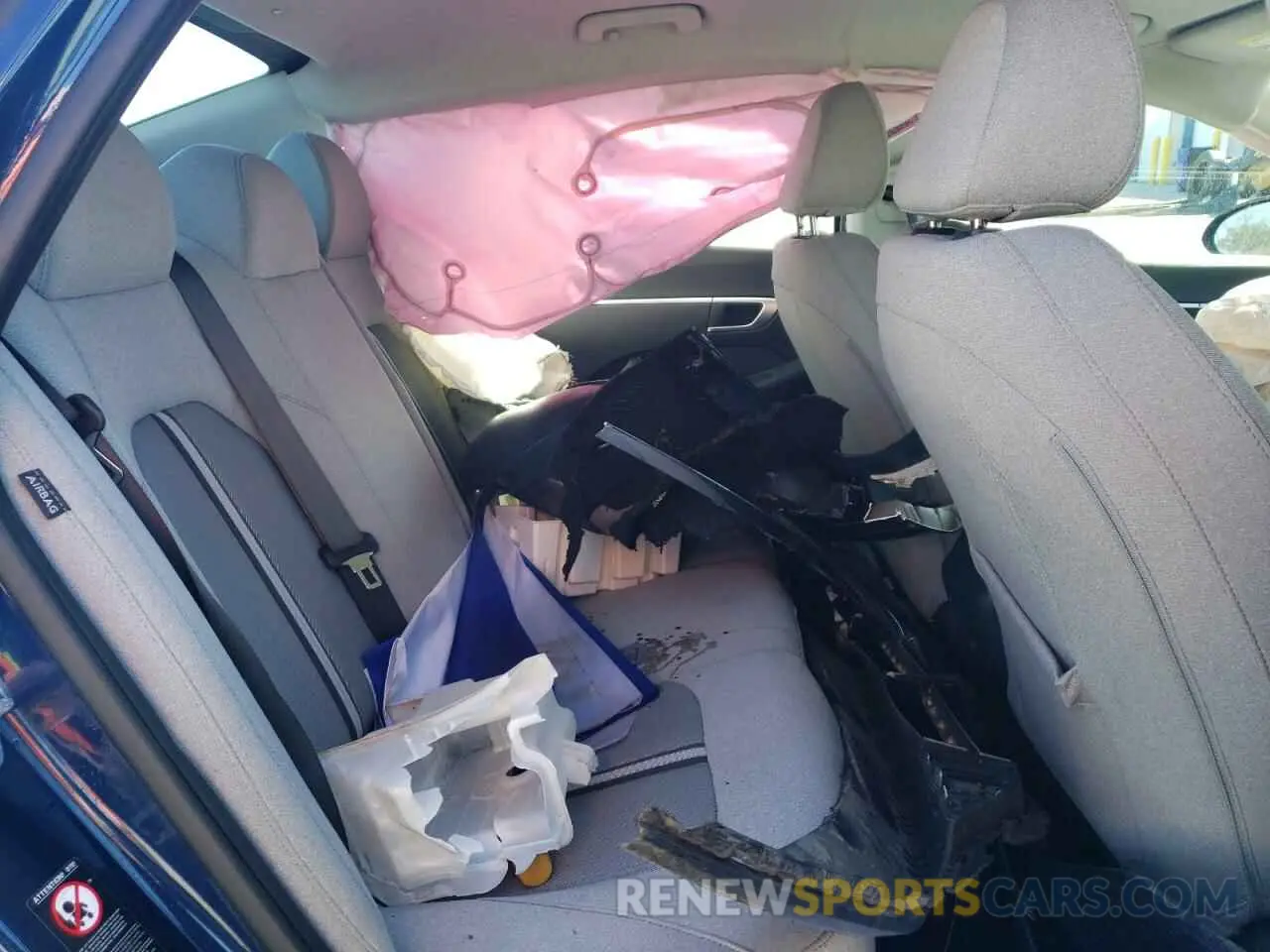 11 fotografías del automóvil dañado 5NPEG4JA4MH065989 HYUNDAI SONATA 2021