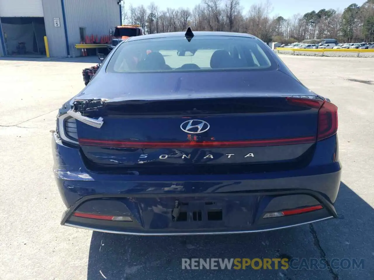 6 fotografías del automóvil dañado 5NPEG4JA4MH065989 HYUNDAI SONATA 2021