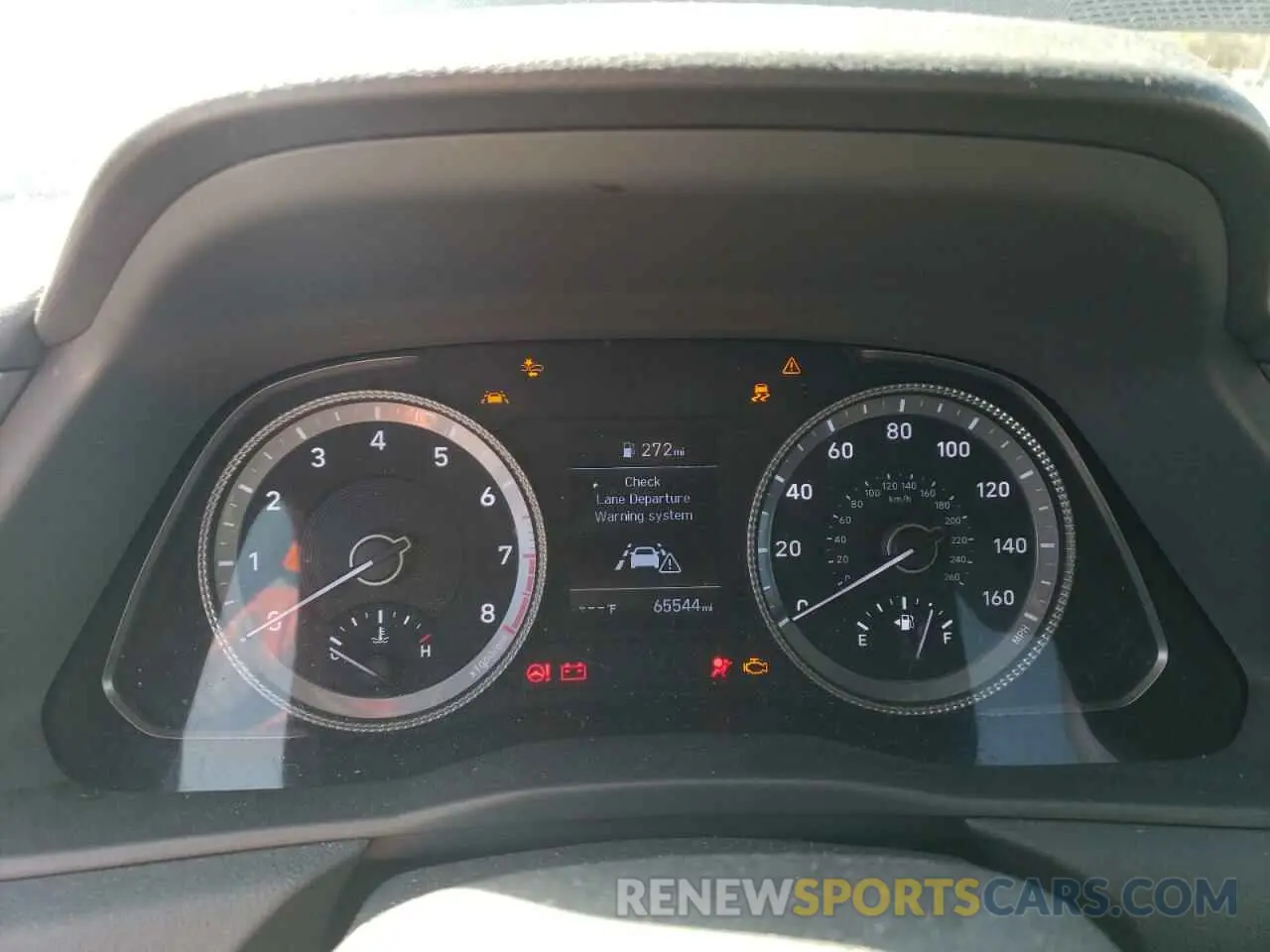 9 fotografías del automóvil dañado 5NPEG4JA4MH065989 HYUNDAI SONATA 2021