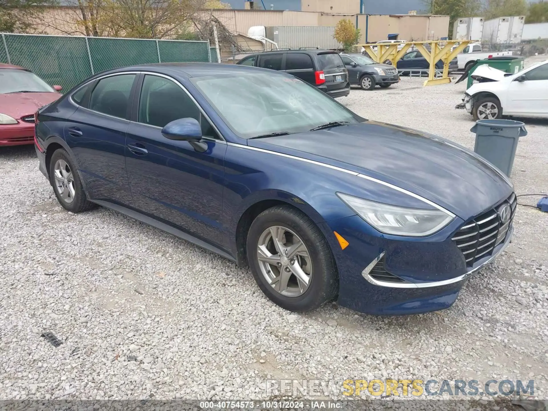 1 fotografías del automóvil dañado 5NPEG4JA4MH076636 HYUNDAI SONATA 2021