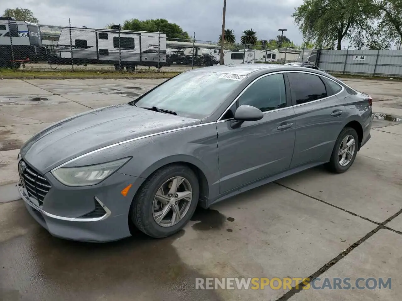 1 fotografías del automóvil dañado 5NPEG4JA4MH105245 HYUNDAI SONATA 2021