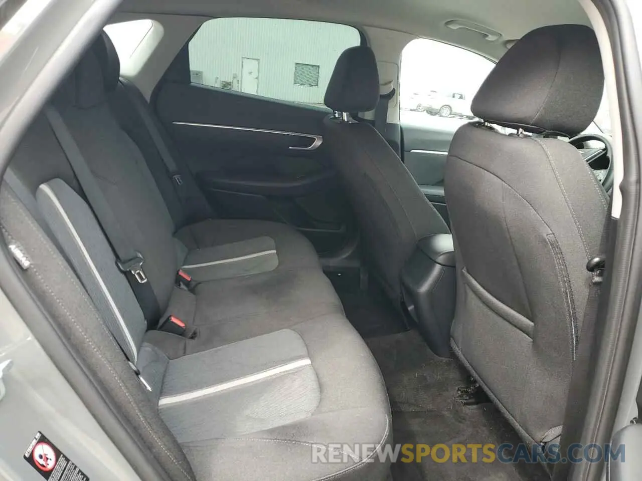 10 fotografías del automóvil dañado 5NPEG4JA4MH105245 HYUNDAI SONATA 2021